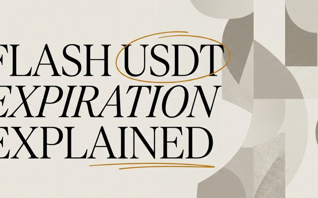 How Long Does Flash USDT Last? Expiration Explained